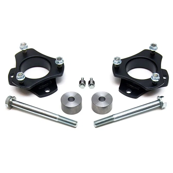 66-5055 – READYLIFT Leveling Kit Suspension, 2.25 Inch Strut Assembly Extension Includes 2 Strut Extensions/2 Long Bo...